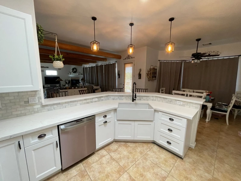 Replace cabinets and countertops with local kitchen remodeling contractors
