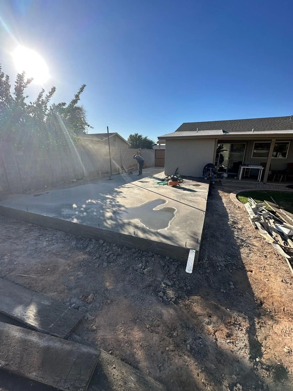New home construction project in Scottsdale AZ